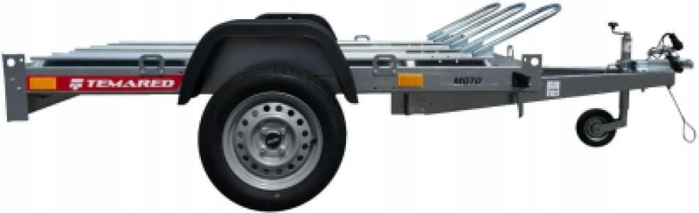 TEMARED MOTO 3 Przyczepa do przewozu motocykli