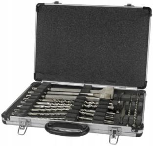 MAKITA Zestaw wierteł i dłut SDS + 17 sztuk w aluminiowej walizce D-42444